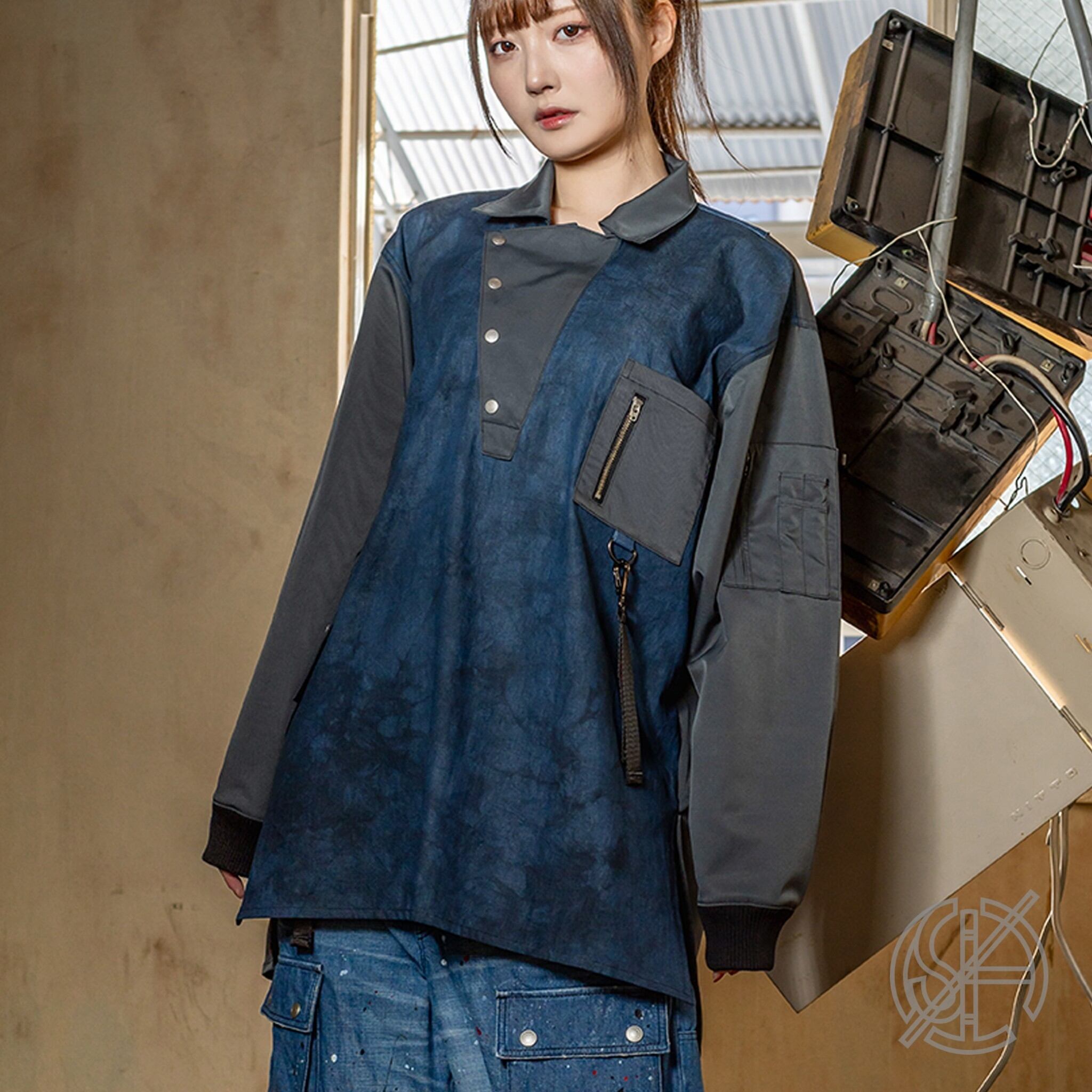 Desoro Works　Denim Nylon Pullover 3617801L