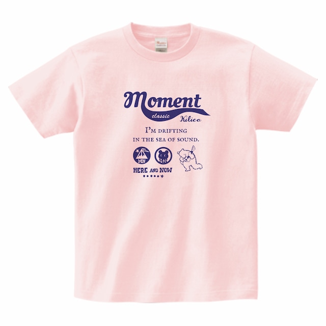 moment Tシャツ【ライトピンク】