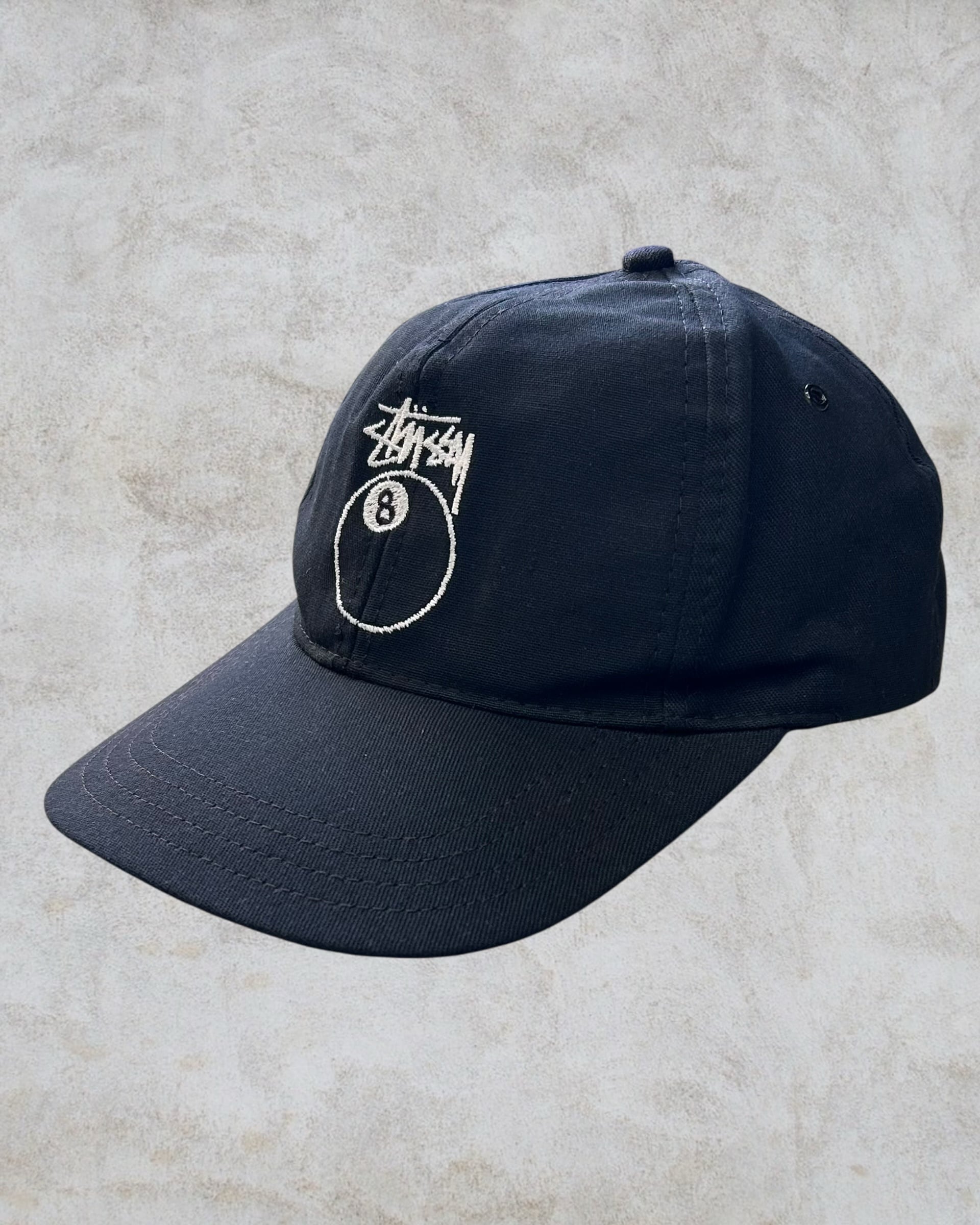 80's old stussy stock logo design cap 【公式通販】