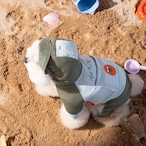 【puppygallery公式】Kiki mesh cooling jumpsuit 2XL-3XL