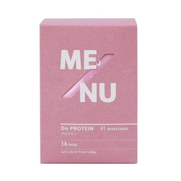 【新ブランド/プロテイン】ME/NU Do PROTEIN #1 OKIKAE KINAKO 14包入