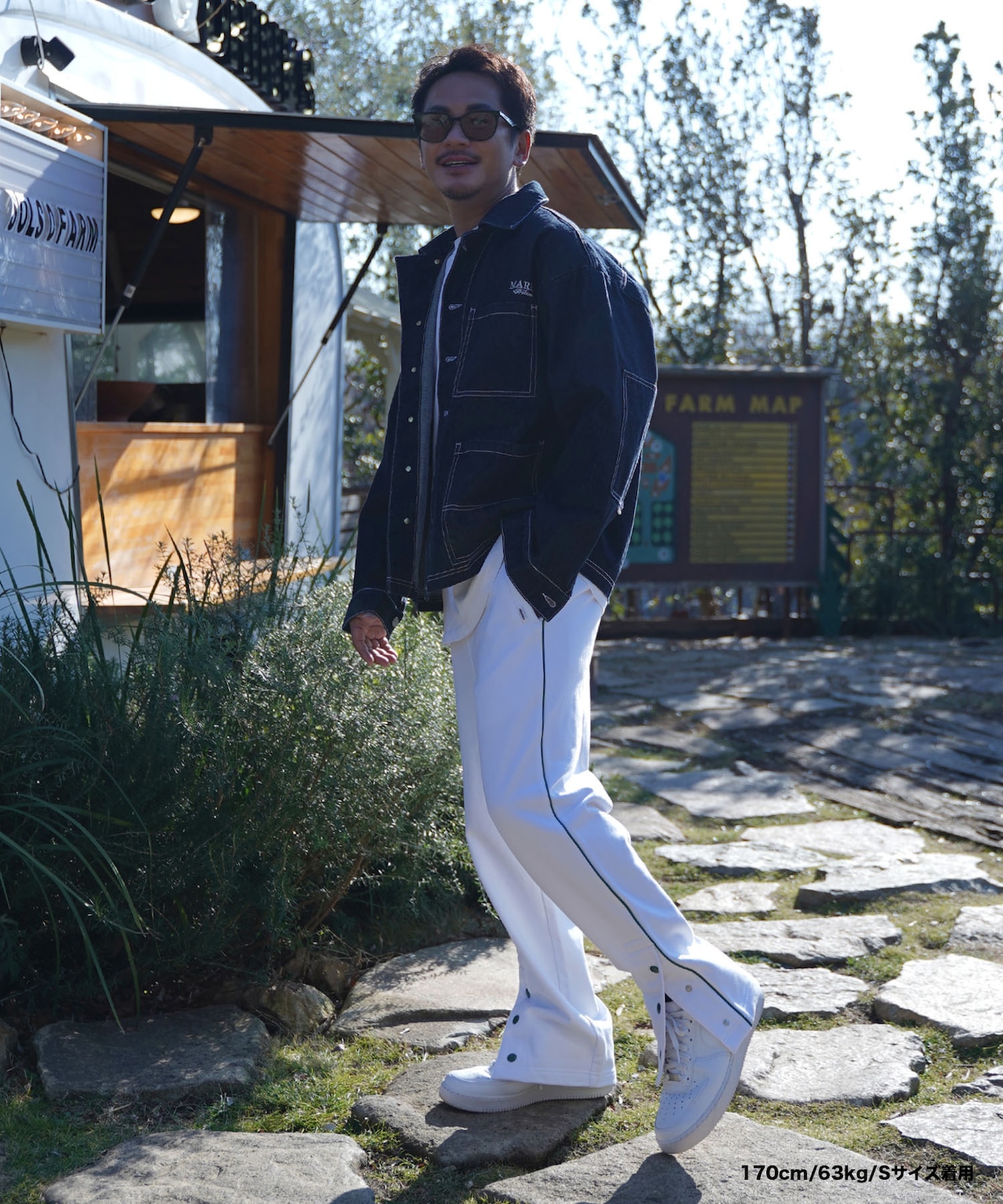 【#Re:room】SIDE LINE PIPING SWEAT TRACK PANTS［REP238］