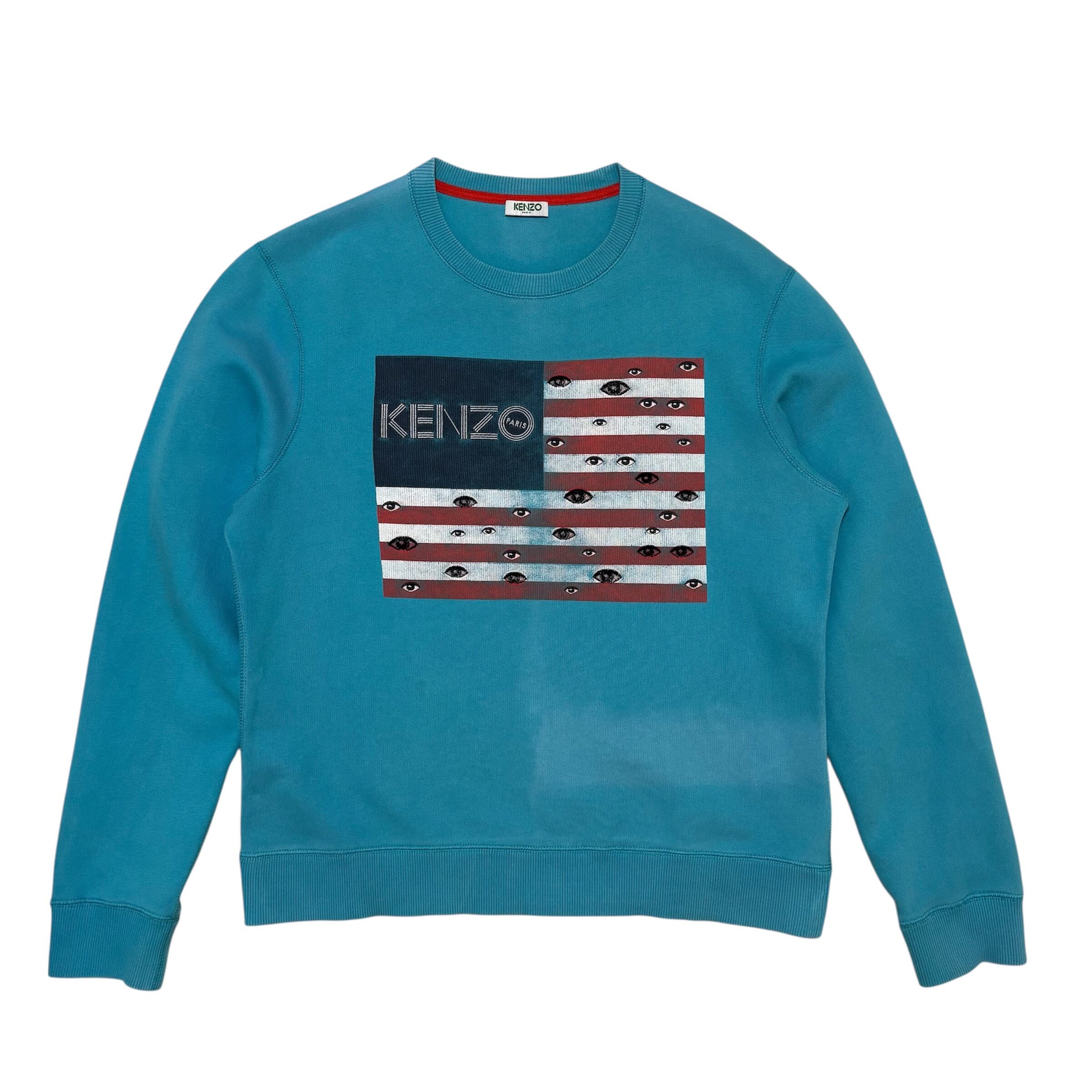 中古 ケンゾー KENZO×TOILETPAPER MAGAZINE コラボ スウェット クリーニング済み メンズ XL 実寸L