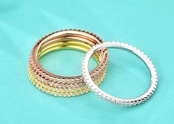 【Ice08】Moissanite Tennis Ring (2mm)