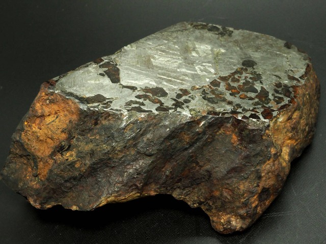 パラサイト隕石【Seymchan/セイムチャン】【3055 g】ロシア・マガダン地区産/石鉄隕石