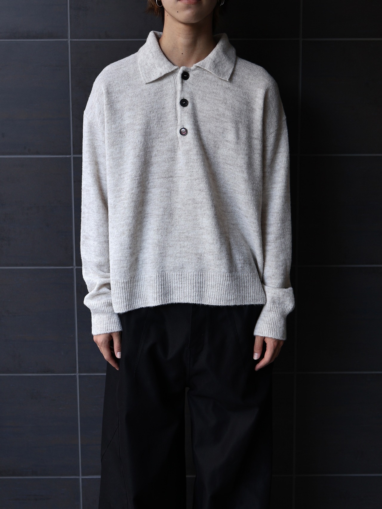 【26aw/ROLDSKOV】rambo polo white