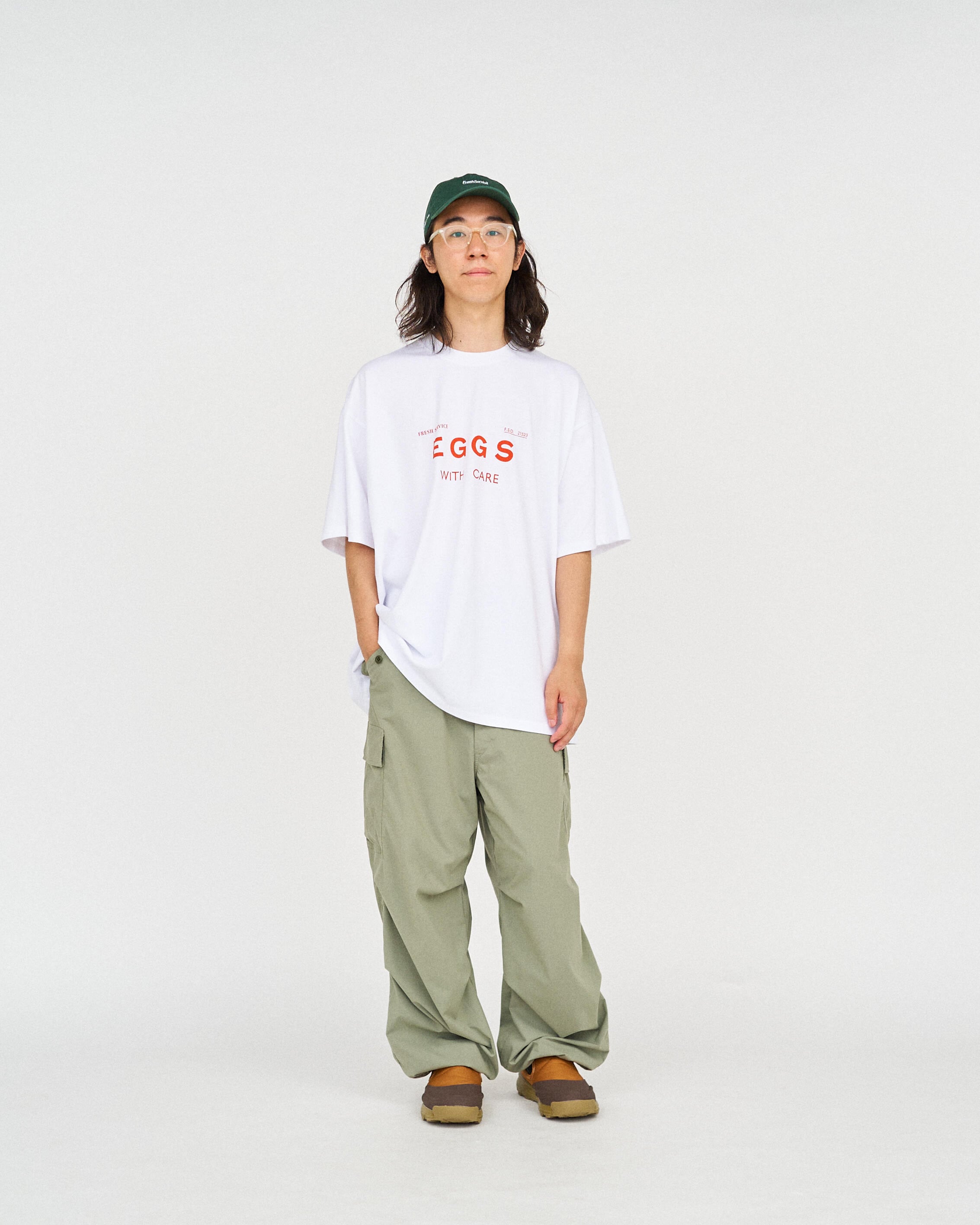 FreshService｜MICRO TYPEWRITER CARGO PANTS | 眠家オンラインストア