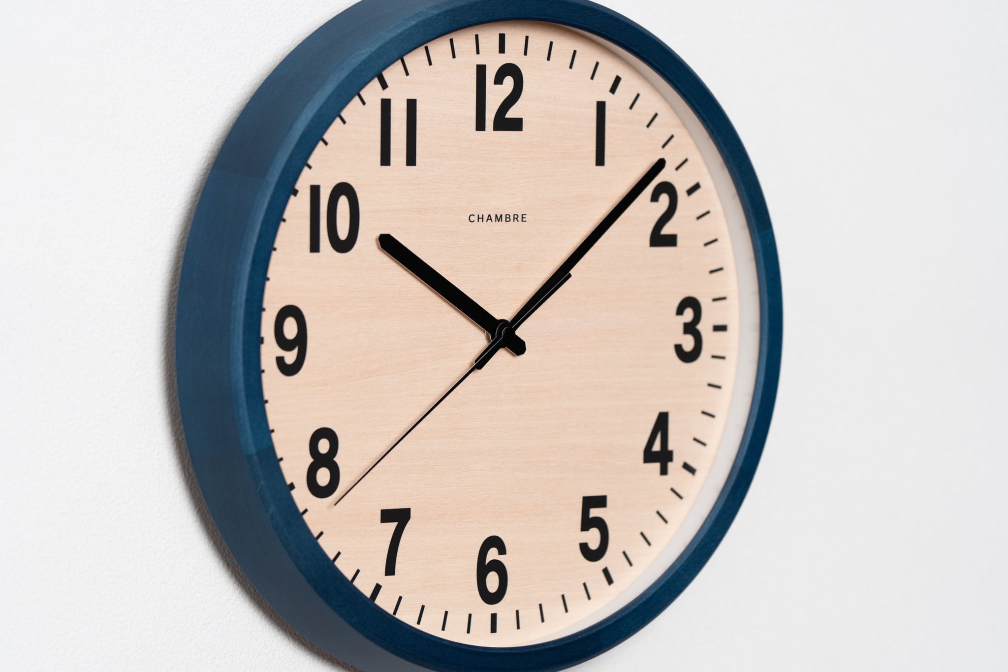 電波時計 PUBLIC CLOCK NAVY-renewal- | シャンブル【CHAMBRE】by
