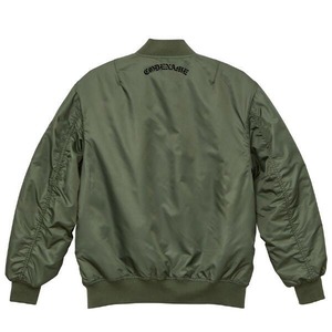 CODENAME by demily「"OLD ENGLISH C" MA-1 Black/Khaki」