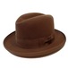 Borsalino [Super Borsalino] Vintage Homburg Hat [1950s-] Vintage Homburg Hat
