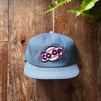 Circa 80's Deadstock "K-Products” Denim Trucker Hat/Co-op
