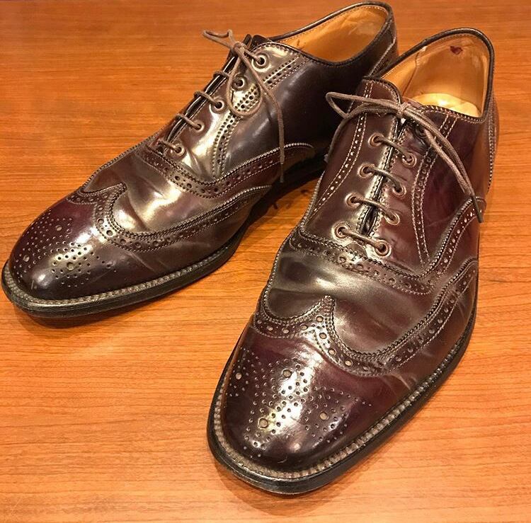 BROOKS BROTHERS×ALDEN FULL BROGUE 