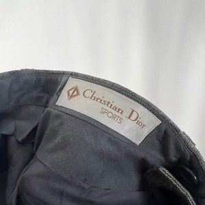 Cristian Dior リネン スラックスパンツ