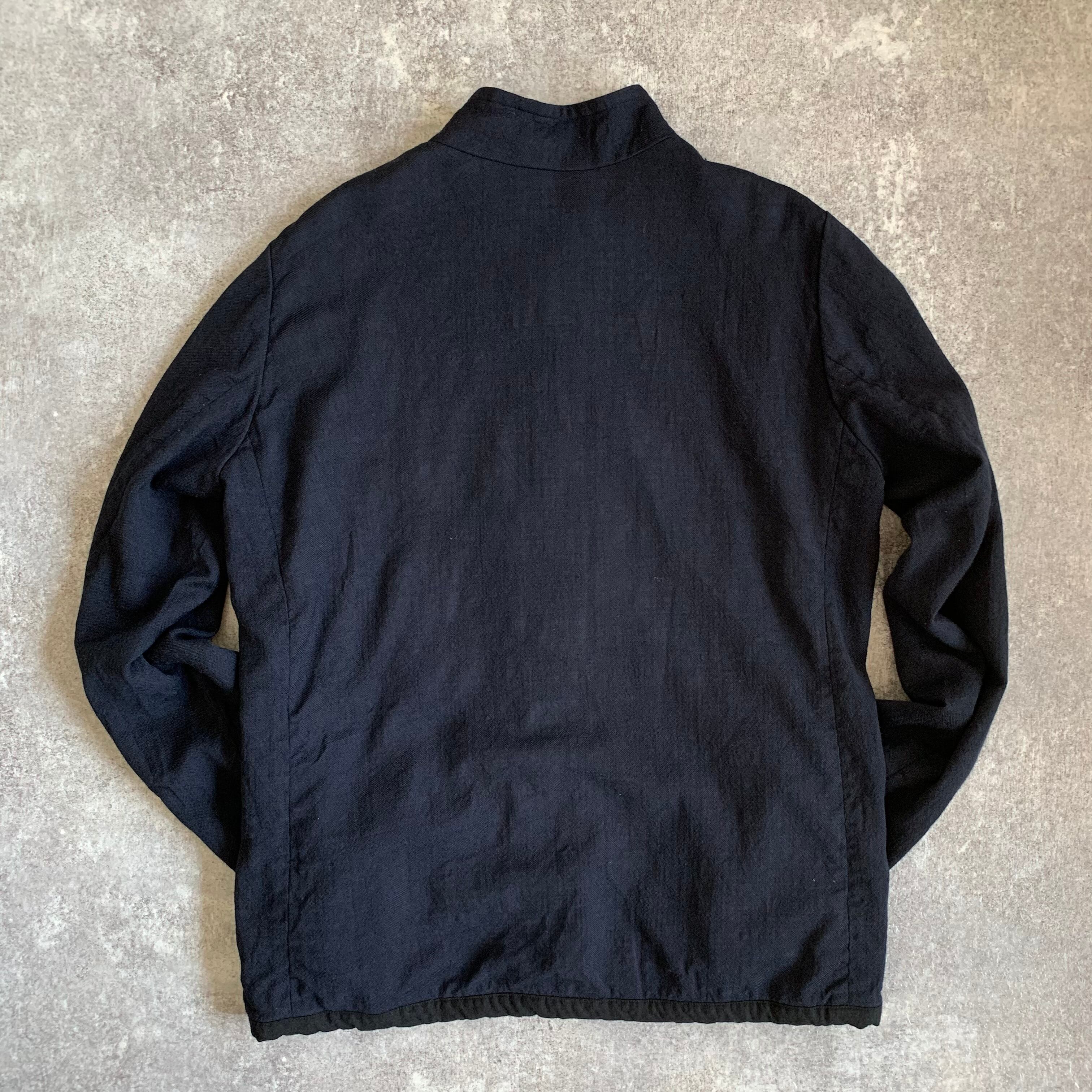 CASEY CASEY】WOOL STAND COLLAR JACKET Made in FRANCE | SO+MARKET 