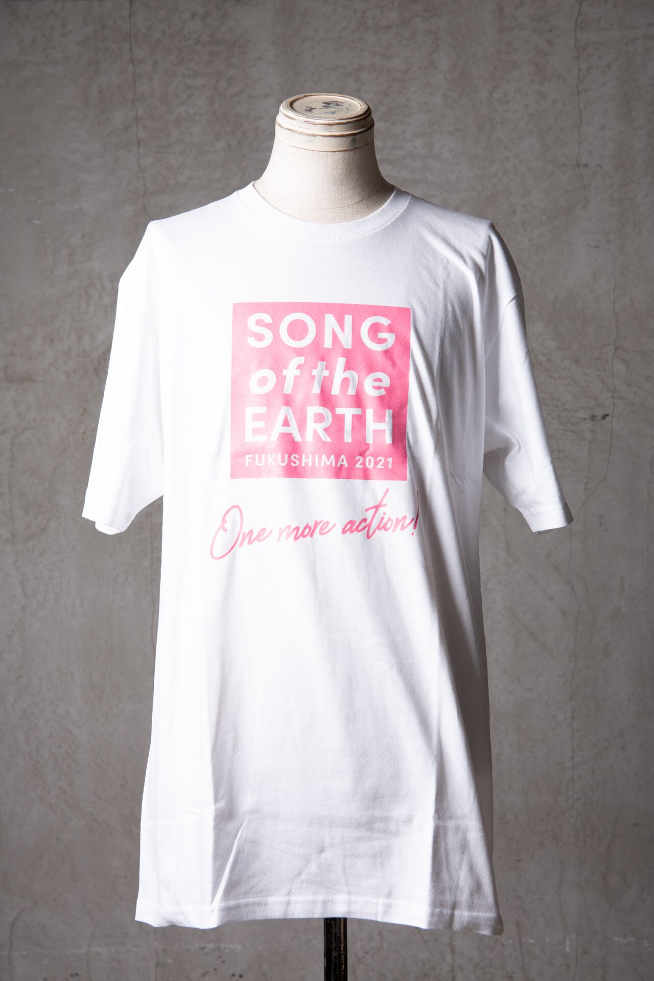 Tシャツ ホワイト】SONG OF THE EARTH 311 -FUKUSHIMA-2021 | LOVE