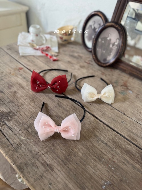 marron X-mas［取寄］isabel hairband 25winter