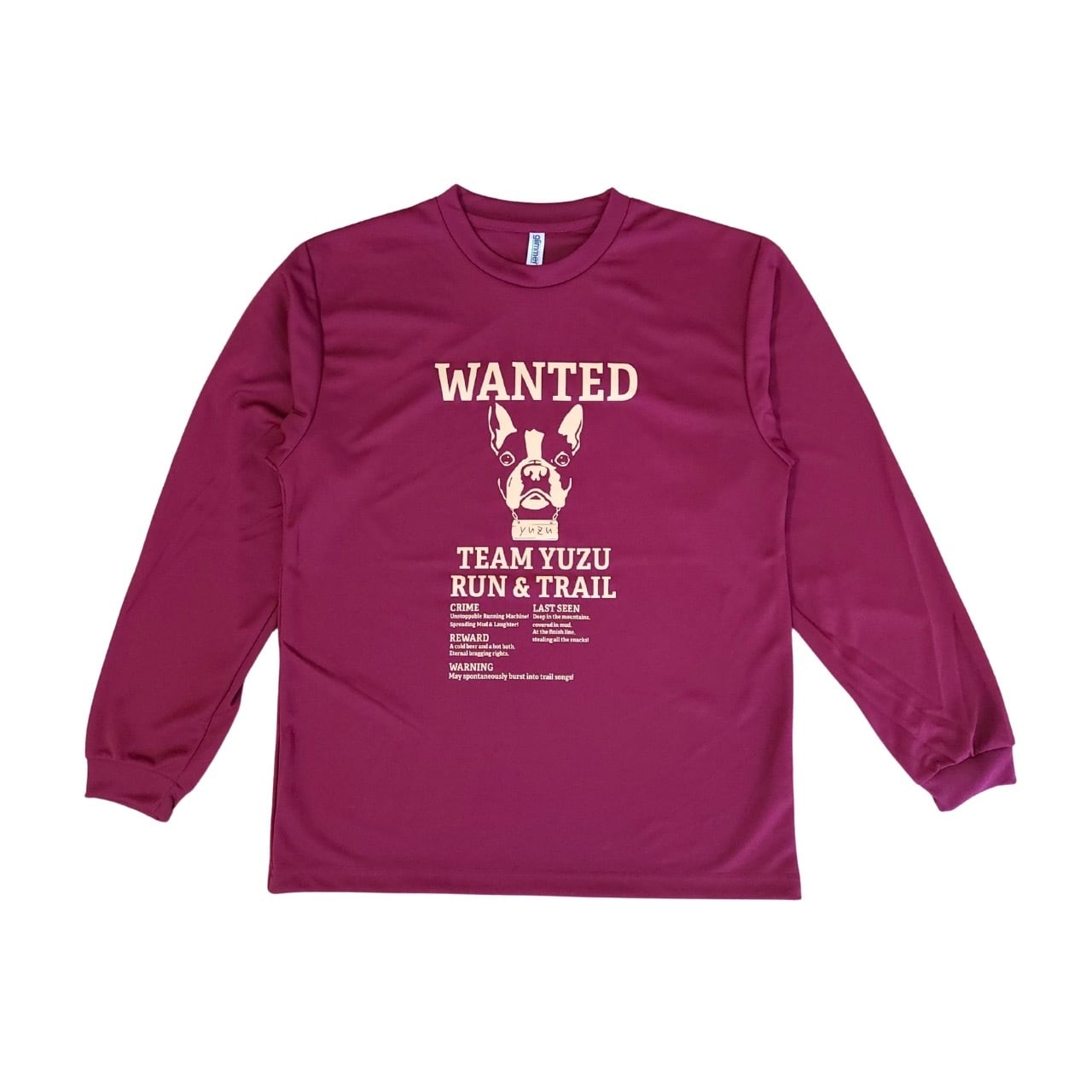 yuzuロングTシャツ(WANTED) カーキ | yuzu cafe