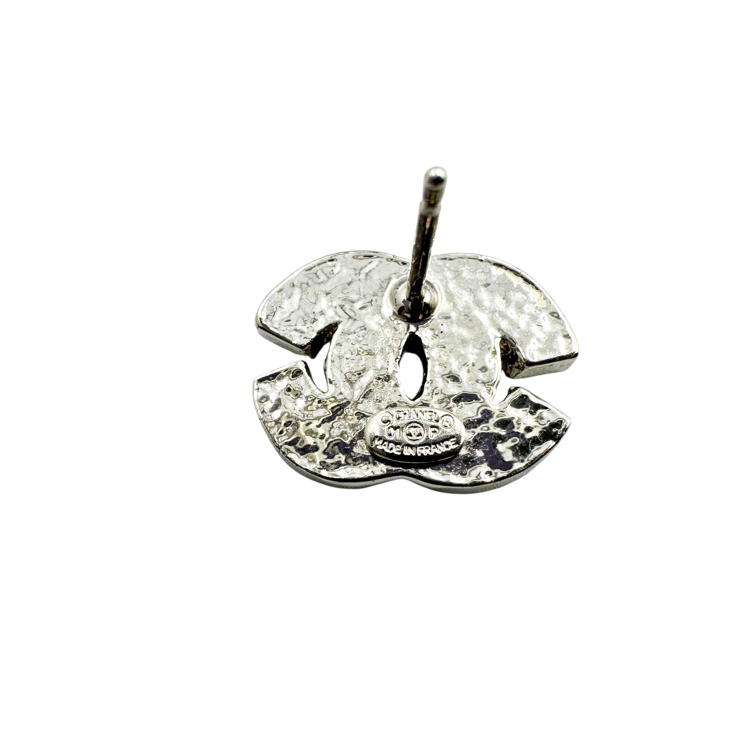 CHANEL シャネル ココマーク ラインストーン ピアス 22160