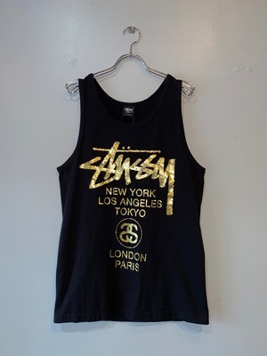 00's Stussy Tank top / ステューシー メキシコ製 タンクトップ 古着 古着屋 used