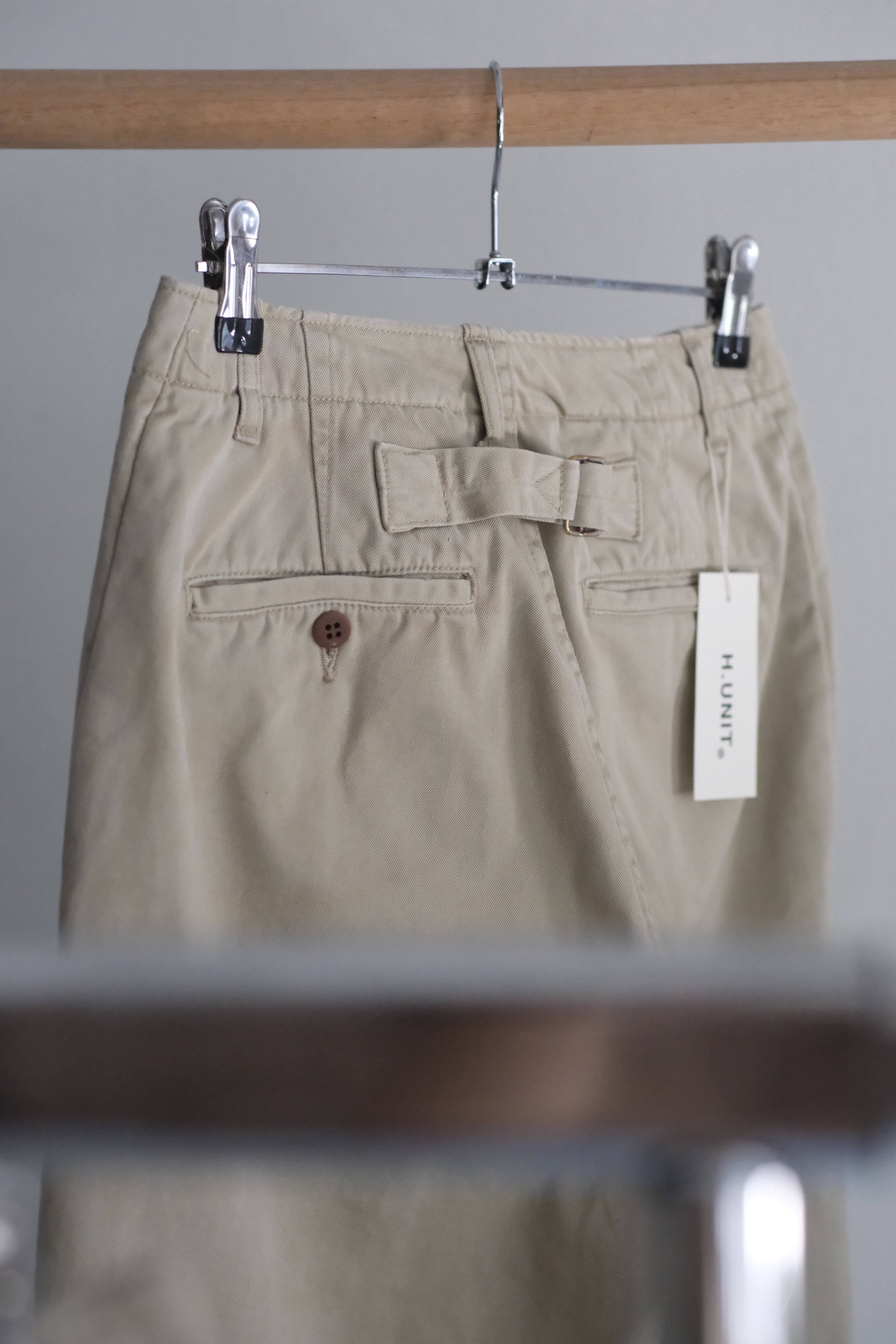 H.UNIT “Weapon work coat Used wash サイズ03 H.UNIT【Weapon work trousers (Costomize)】 | LARGE LAB TOWN