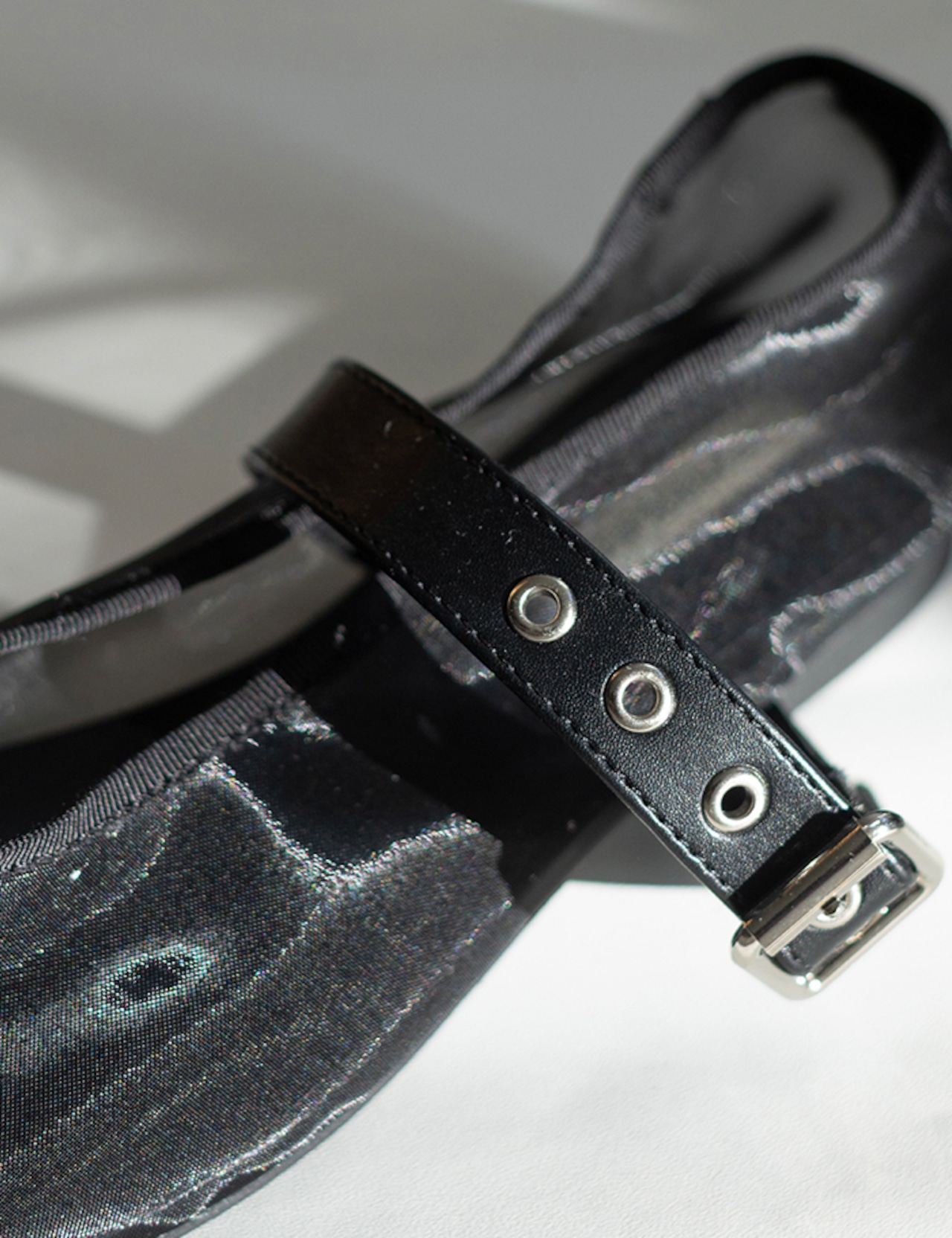 【新作5%OFF・3日間】Mesh Mary-Jane Flat Shoes_2colors