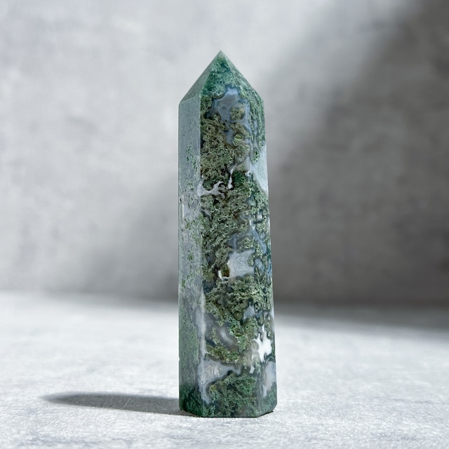 モスアゲート タワー32◇ Moss Agate ◇天然石・鉱物・パワーストーン