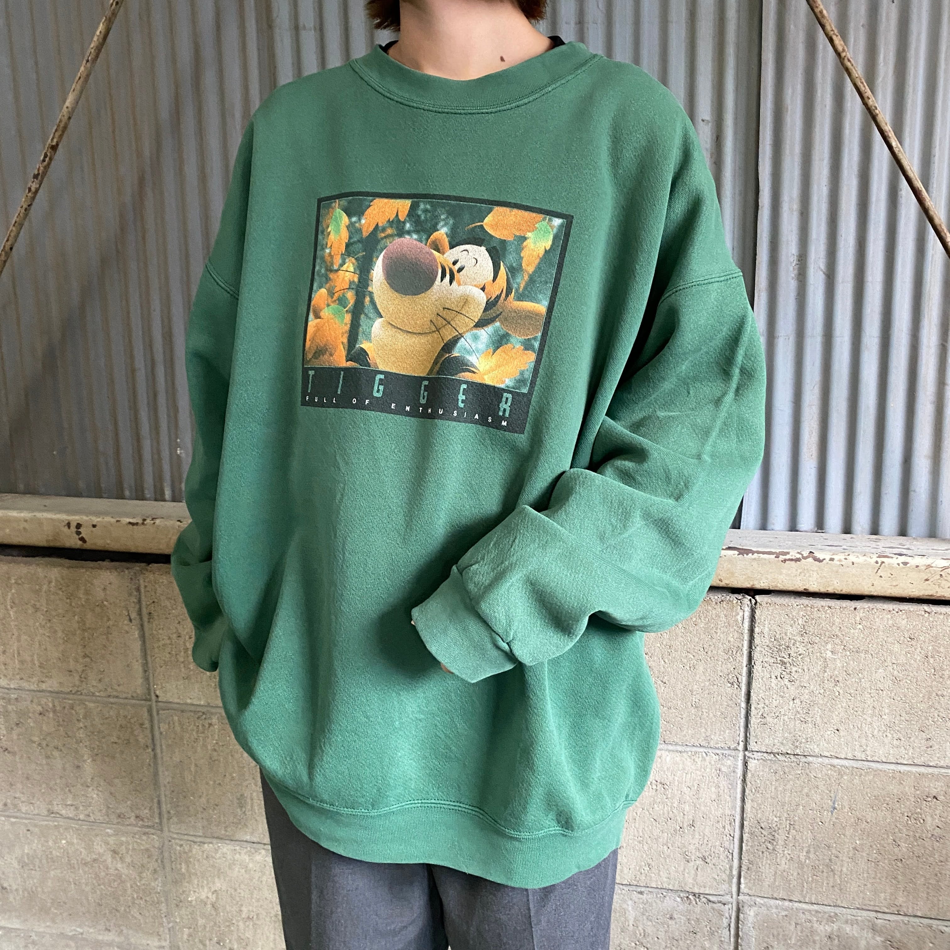 クマのプーさん 希少 ディズニー 90s メキシコ製 ティガー Tシャツ