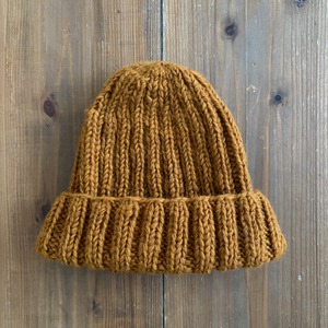 フェアトレード リブキャップ マスタード / sisam / FAIR TRADE + design