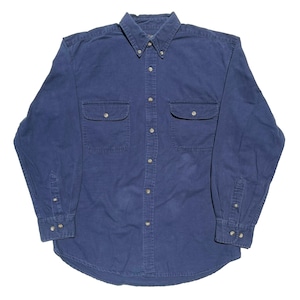 USED FADED GLORY　B.D. color shirts - navy