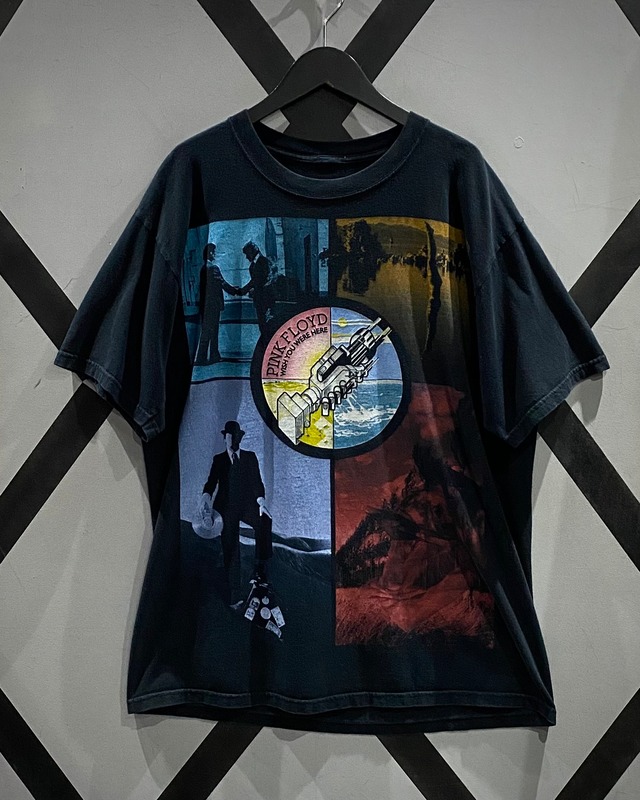 【X VINTAGE】“PINK FLOYD” “WISH YOU WERE HERE” Loose T-Shirt