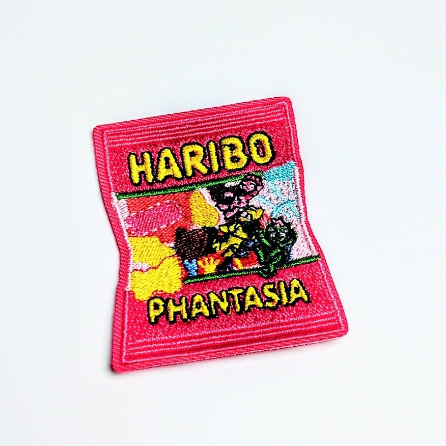 送料無料！ ★刺繍アイロンワッペン★  【 HARIBO（ハリボー）】PHANTASIA 〚アメリカン雑貨 アメトイ〛