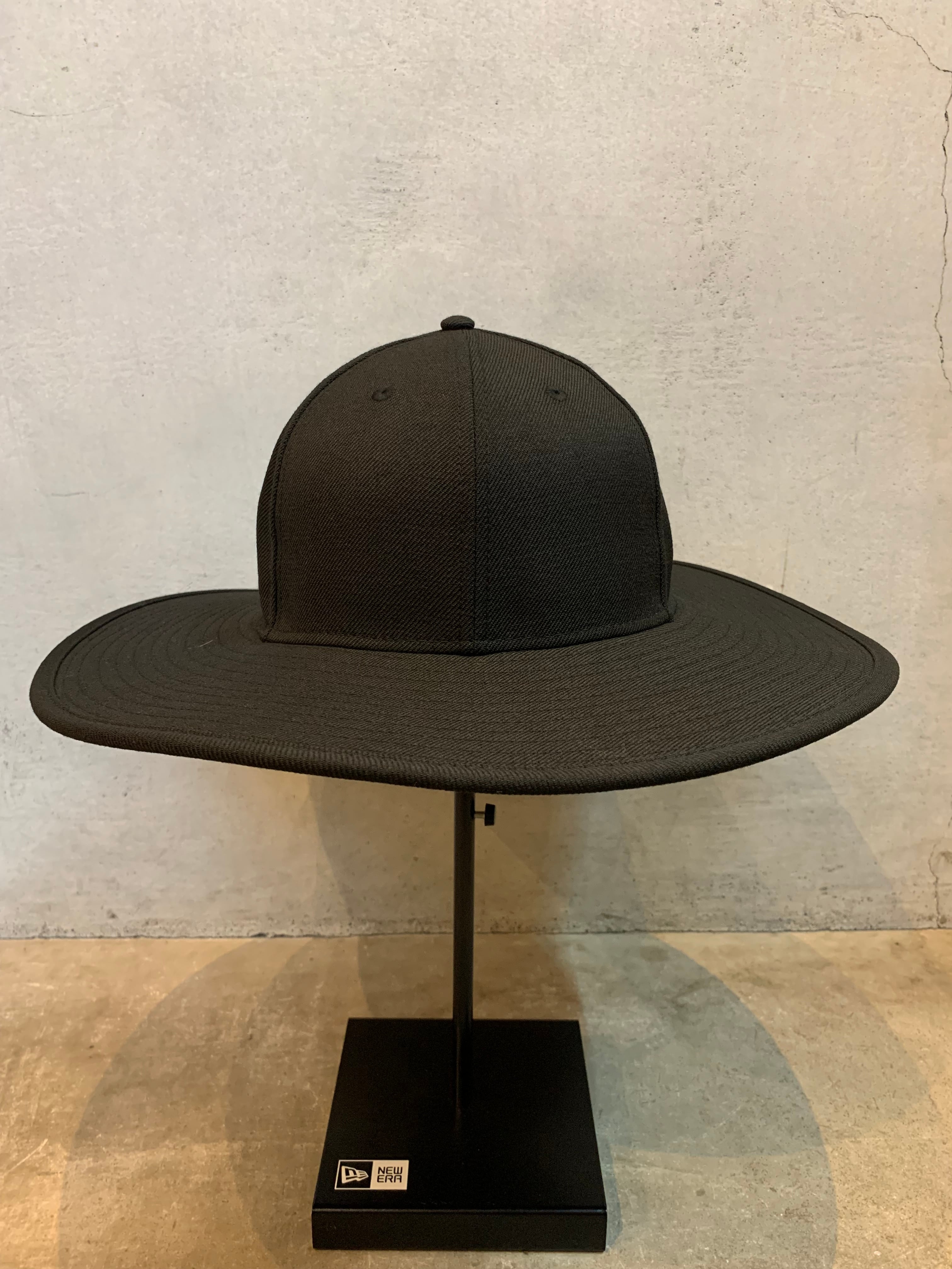 フィッテド ロングブリムハット Fitted Long Brim Hat ブラック