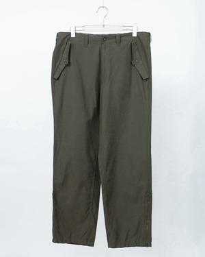 "GAP" military motif cotton×nylon trousers