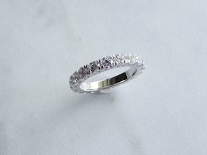 round cut eternity ring