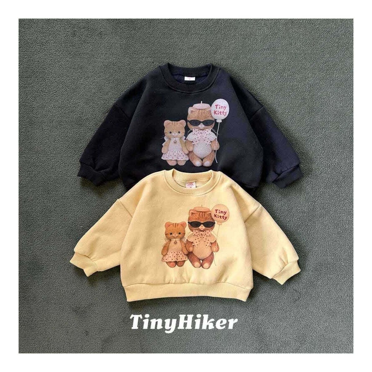 【取寄】Tiny Hiker タイニーキャット スウェット｜冬服｜韓国子供服