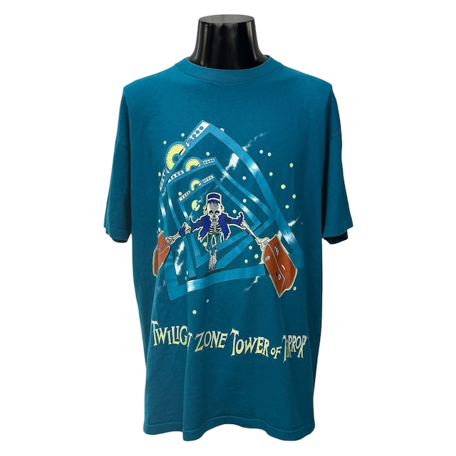 【DISNEY】ディズニー "TWILIGHT ZONE TOWER OF TERROR" 90's Vintage Tシャツ