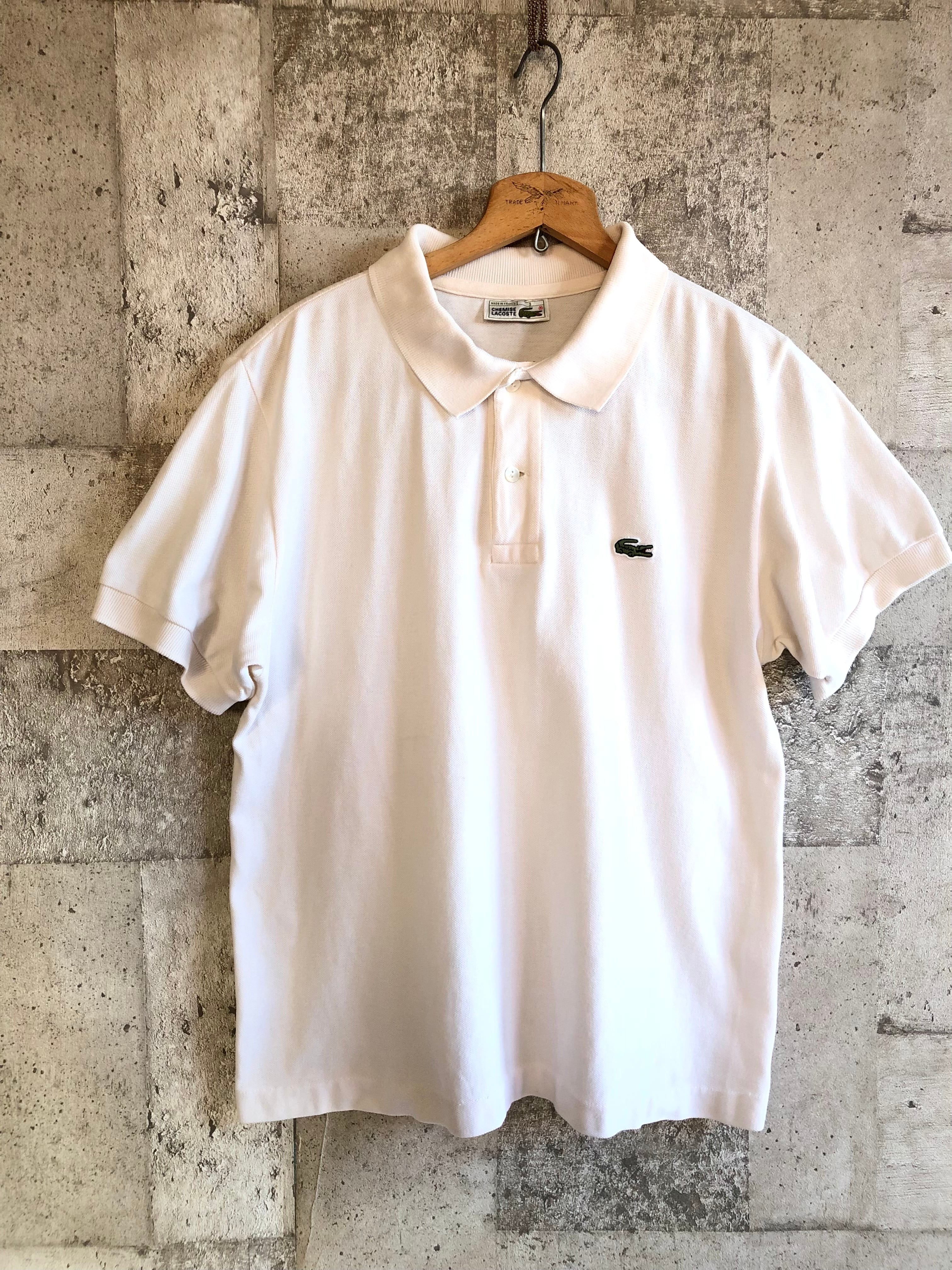 70s-80s FRANCE製 LACOSTE - 5191L / L1212 S/S POLO SHIRT OLD