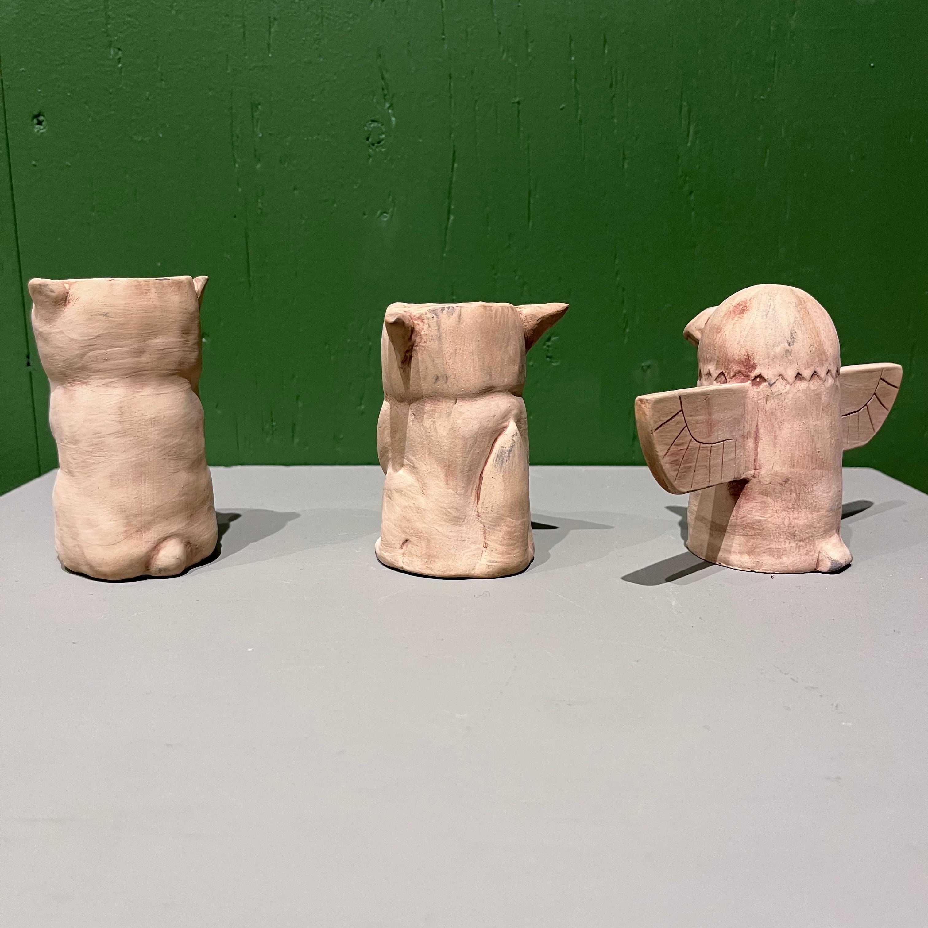 つぐみ製陶所】「トーテムポールと背比べ」 | HOW HOUSE