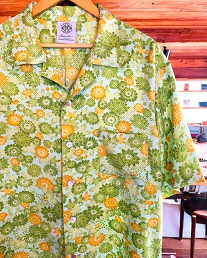 KIKUZUKUSHI - ALOHA SHIRT / アロハシャツ キモノシャツ 菊尽し