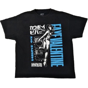 カウボーイビバップ　ヴィンテージ加工Tシャツ　XLサイズ　フェイ　アニメT *