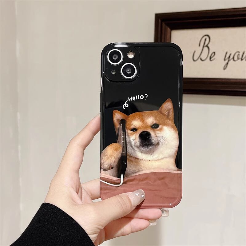 iPhone15 Pro Maxケース 柴犬 かわいい iPhone15 Proケース 犬柄 わん