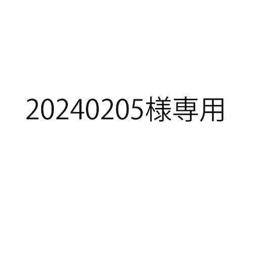 20240205様専用