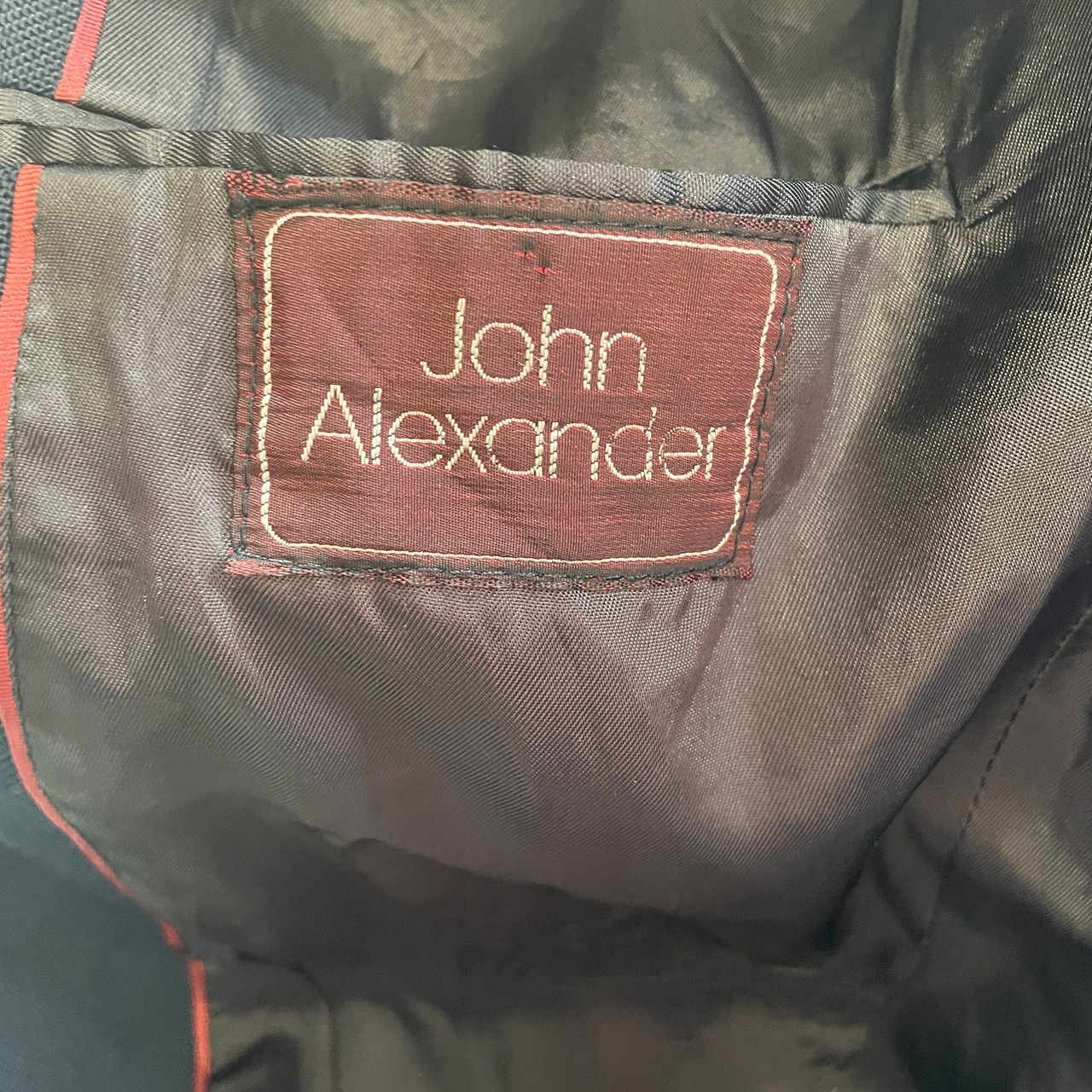 90年代 USA製 John Alexander 金ボタン テーラードジャケット メンズXL 