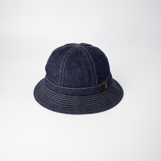 denim metro hat"down brim"