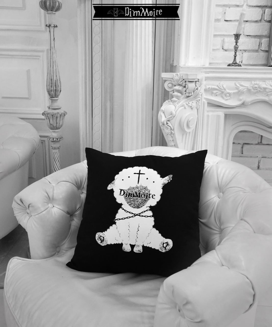 新品未使用 DimMoire ディムモアール 十字の誓いシアーインナー DimMoire【ディムモアール】十字の誓いシアーインナー/Black