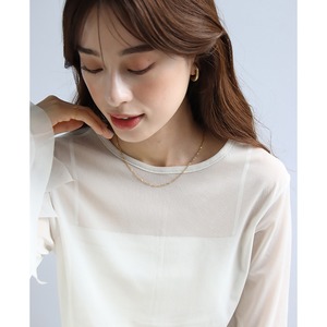 【ネコポス便】ネックレス シンプルスクリューチェーンネックレス 金属アレルギー サージカルステンレス つけっぱなし 2178