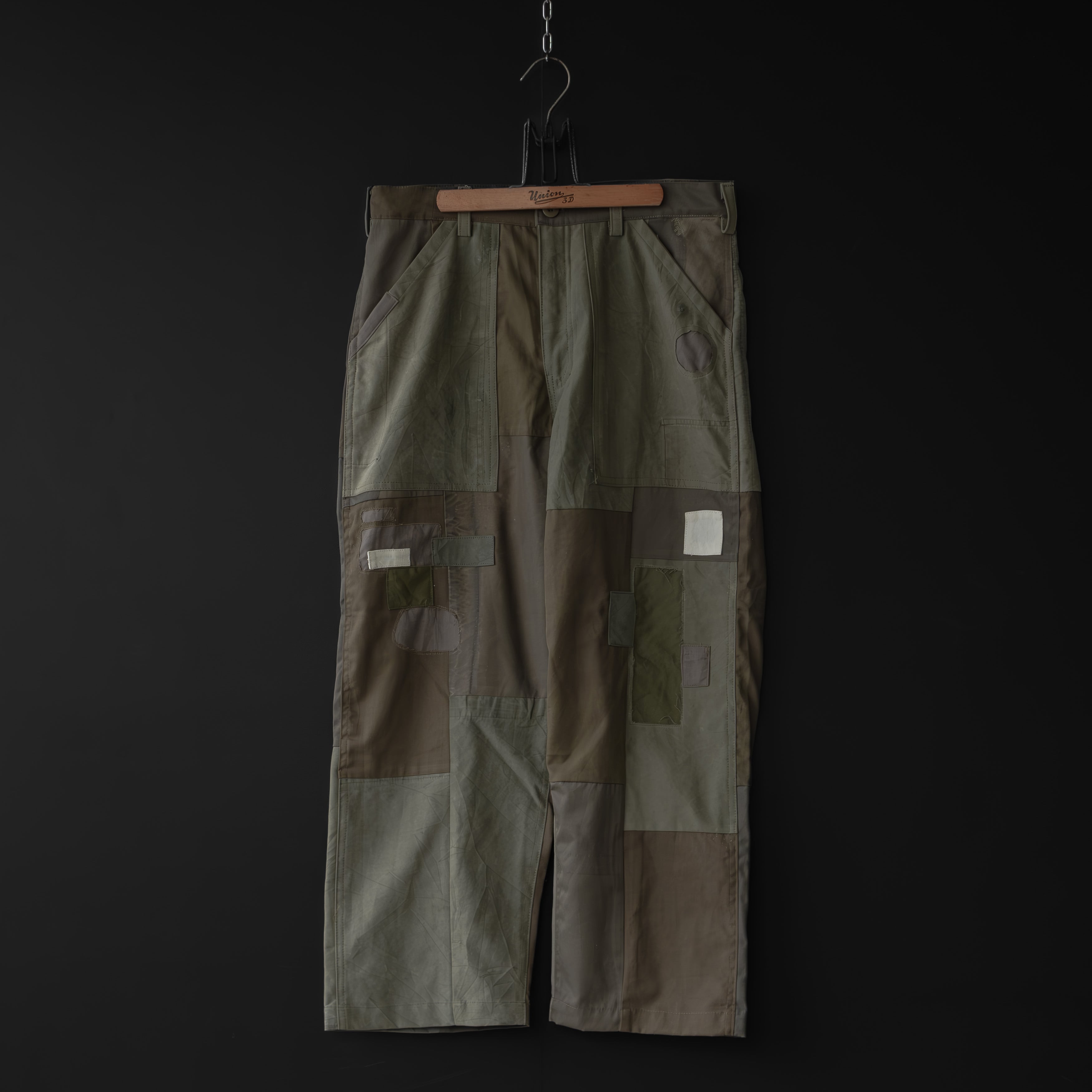 Mr. Remake Man.】 used military damage pants ② (size M) | dros dro