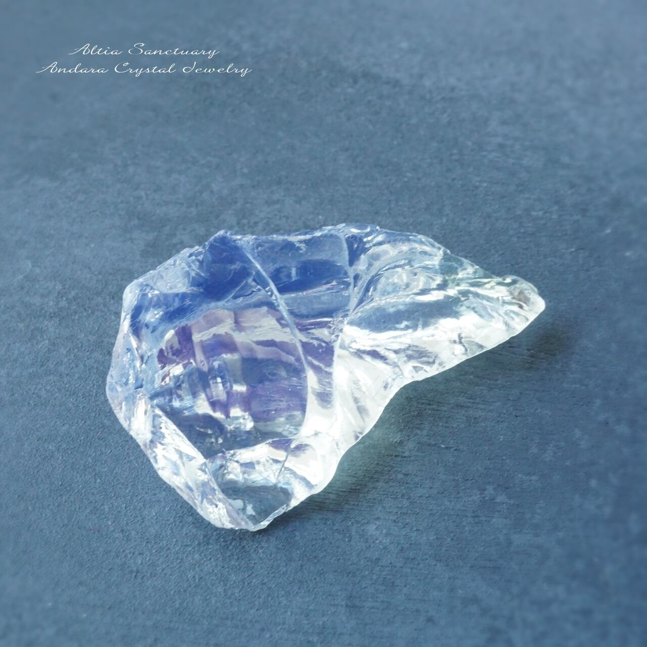 ☆心にしみる透明感/アンダラクリスタルコズミックアイス/天然ガラス鉱物275g ☆心にしみる透明感/アンダラクリスタルコズミックアイス/天然