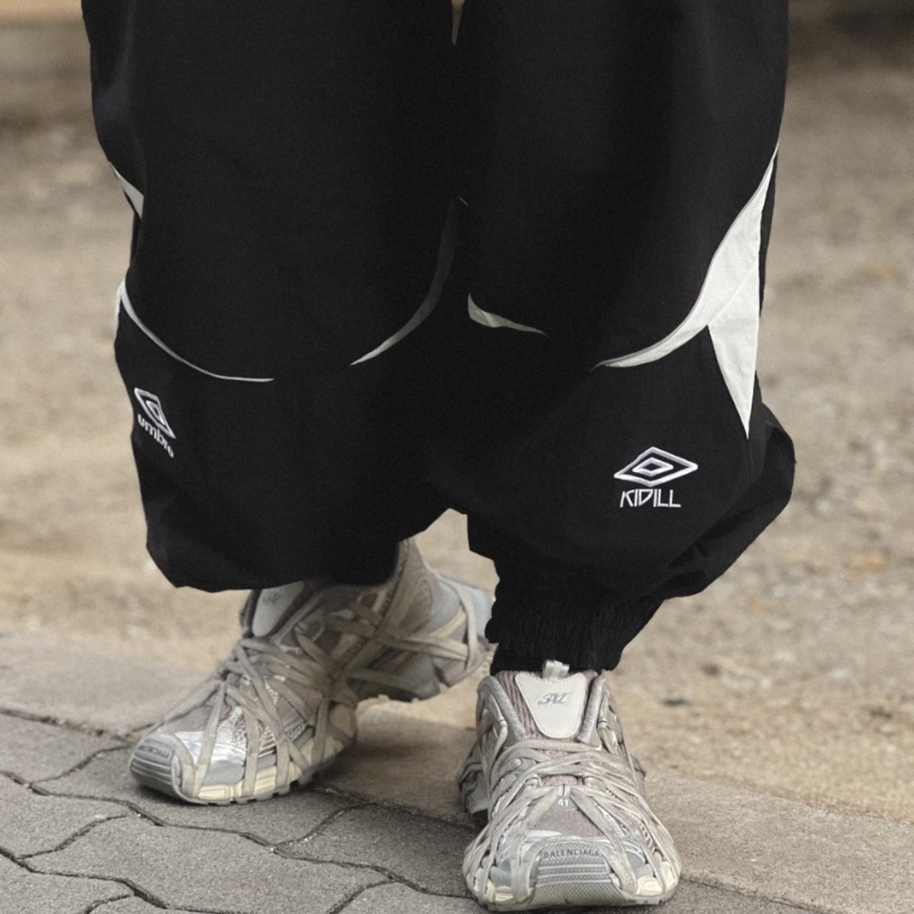 【KIDILL】BUNNY TRACK PANTS UMBRO COLLABORATION TA - 3
