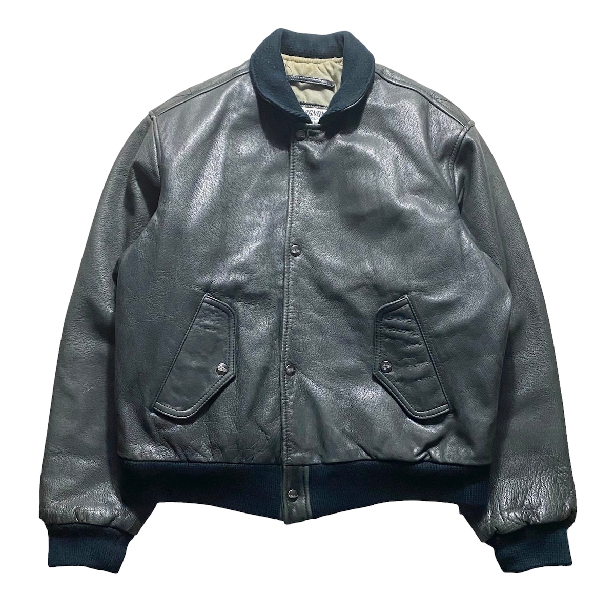 vintage CHEVIGNON leather flight jacket | NOIR ONLINE